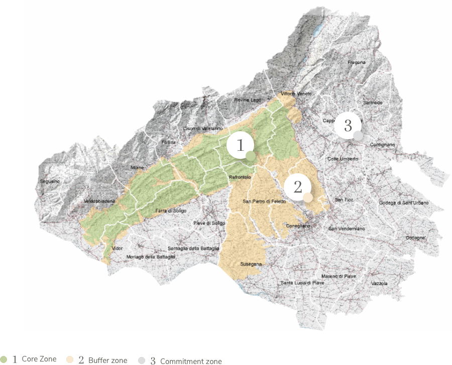 MAPPA-COLLINE-PROSECCO-VALDOBBIADENE-UNESCO-SITO