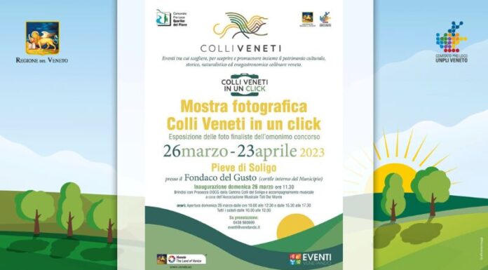 A Pieve di Soligo arriva la Mostra Fotografica “Colli Veneti in un Click”