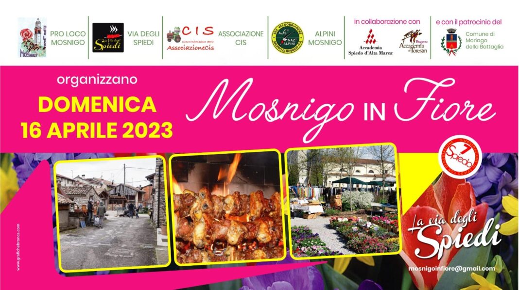 Mosnigo in fiore card