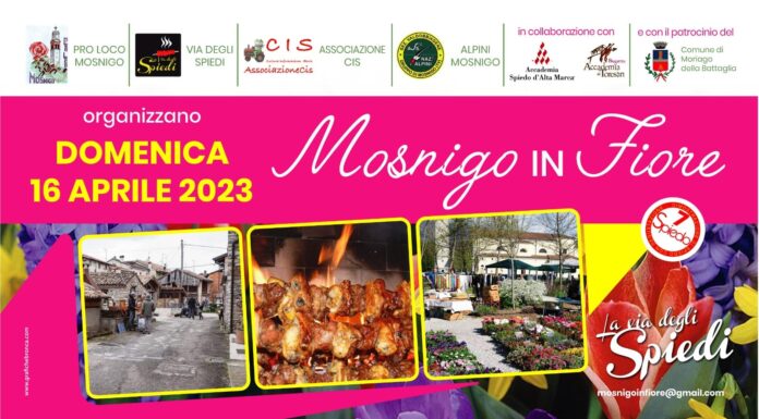 Domenica 16 aprile ritorna Mosnigo in fiore
