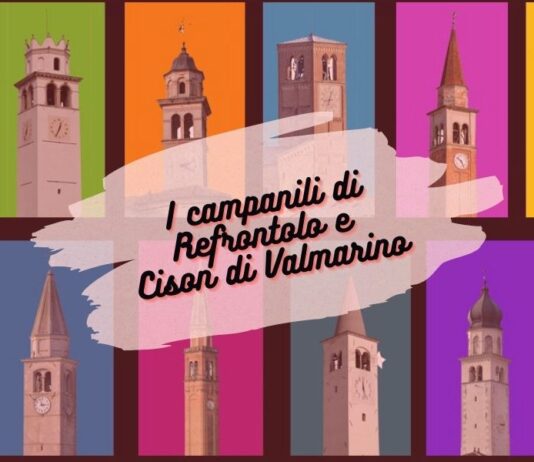 I campanili del Quartier del Piave e della Vallata, Refrontolo e Cison di Valmarino Campanili Refrontolo e Cison di Valmarino