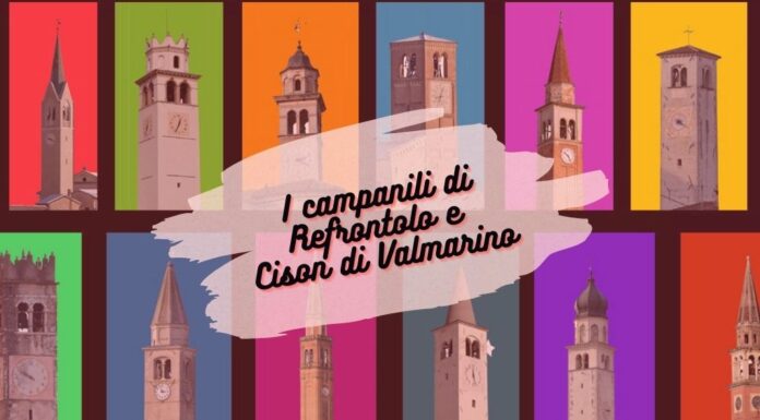 I campanili del Quartier del Piave e della Vallata, Refrontolo e Cison di Valmarino Campanili Refrontolo e Cison di Valmarino
