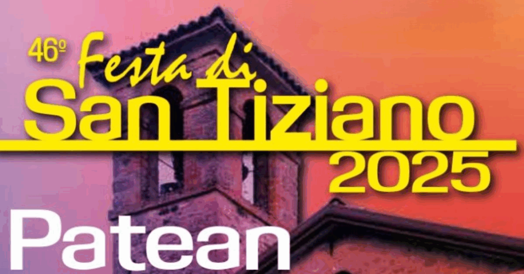 san tiziano cover blog 2025 Festa San Tiziano Patean