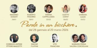 Parole in un bicchiere 2026: la rassegna letteraria itinerante torna a San Pietro di Feletto Parole in un bicchiere 2026